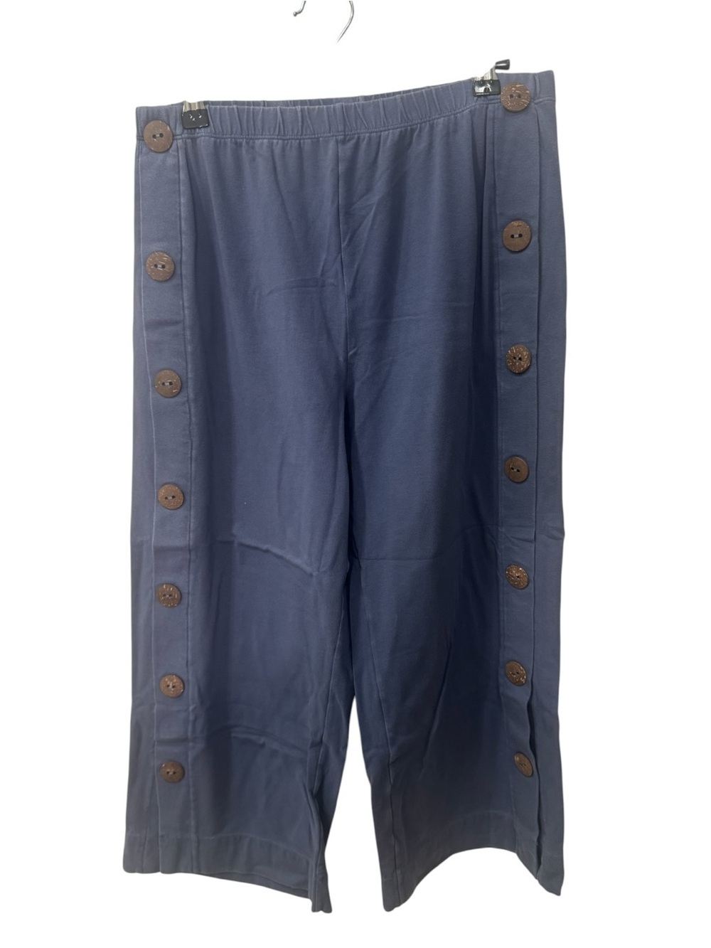 Soft Surroundings blue Newport Beach Crop Pants size L